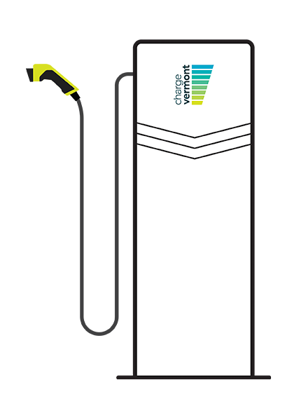 graphic of a level 3 DC fast charger