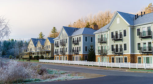 a multi-unit housing complex